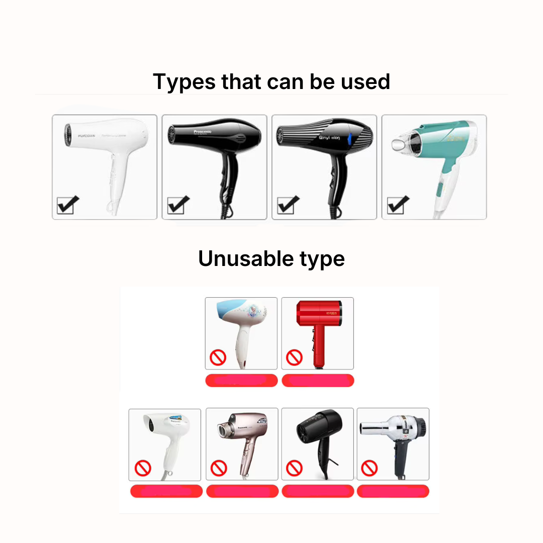R.O.S.S Universal Diffuser Attachment | Diffuser Rambut Keriting