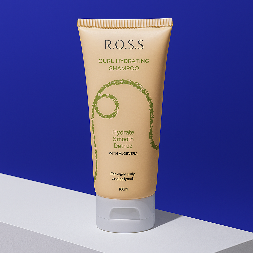 R.O.S.S Curl Shampoo 100ml – Shampoo Free Sulfate