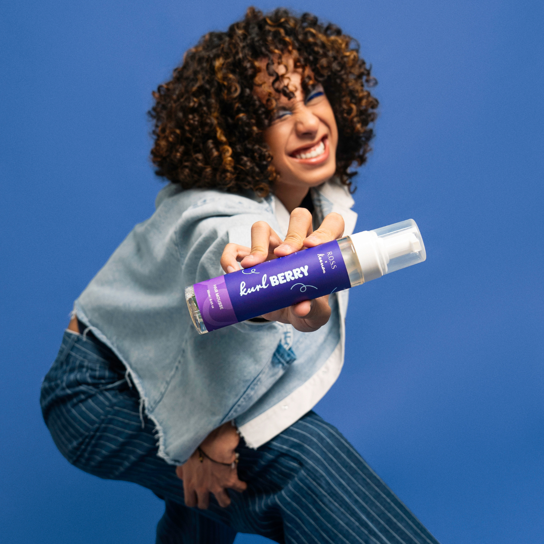 R.O.S.S X Keenan Kurl BERRY Hair Mousse 250ML